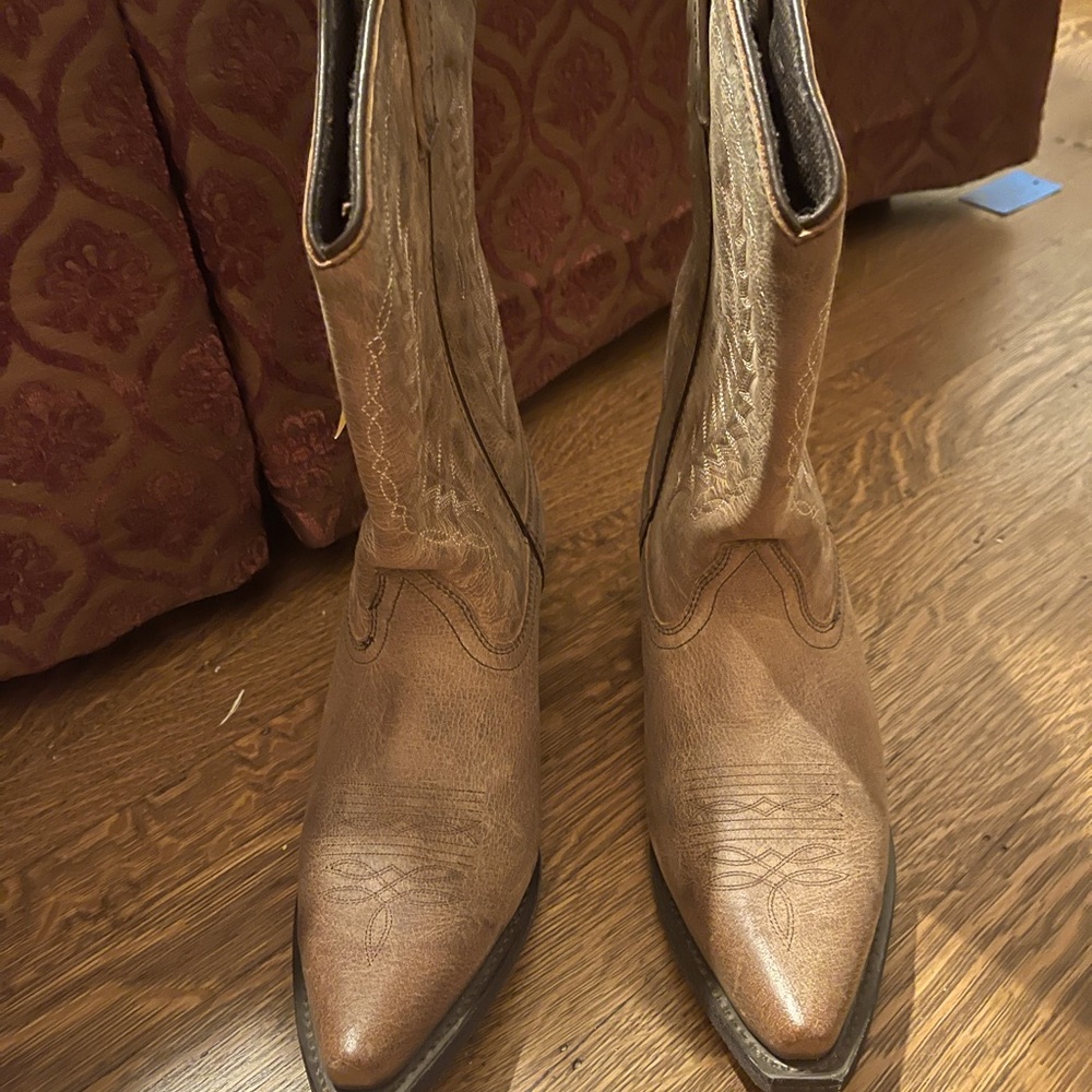 AdTec Women’s Leather Western SnipToe Boot